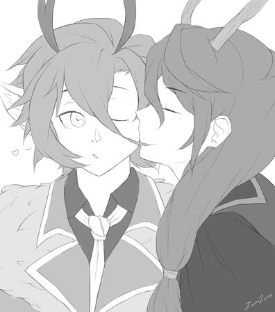 Bust Up Sketch Sample 2